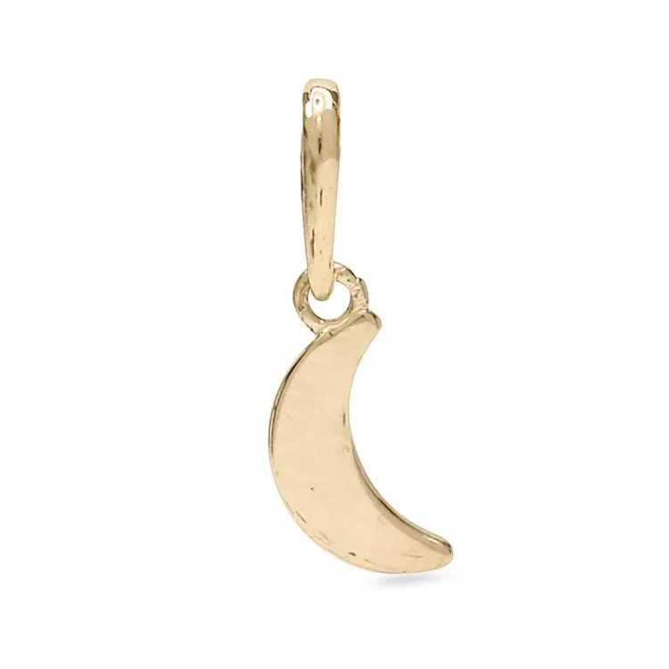 Lille måne hängen i 9 karat guld - Gold Collection