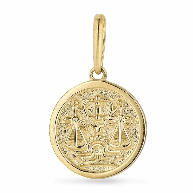 stjärnteck vågen hängen i 9 karat guld - Gold Collection