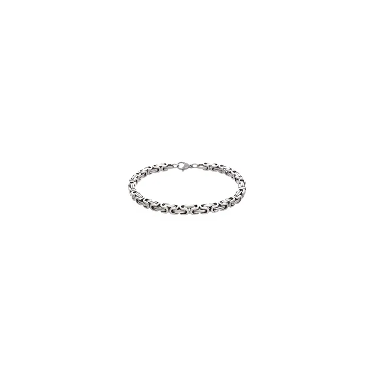 Abstrakt Hard Steel armband i stål