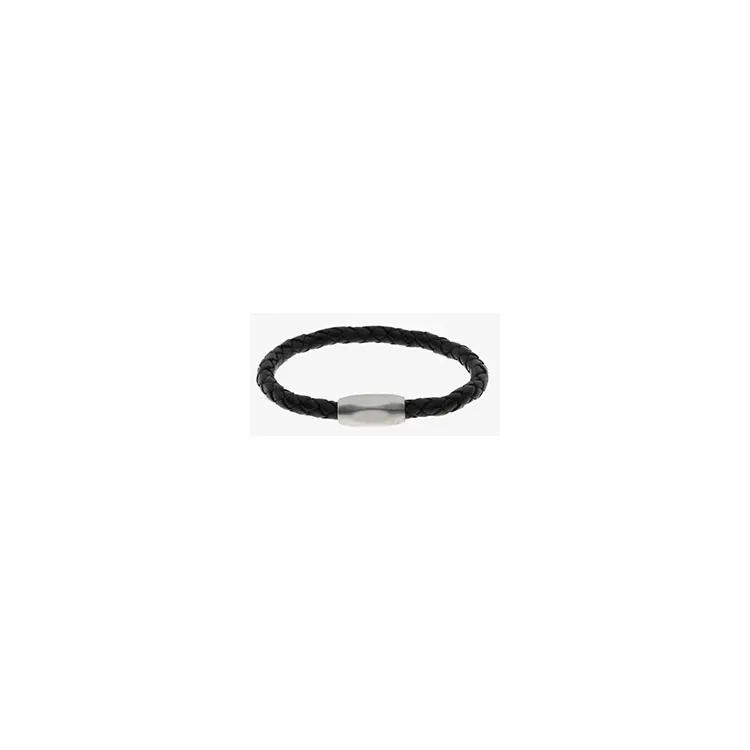 Hard Steel armband i läder