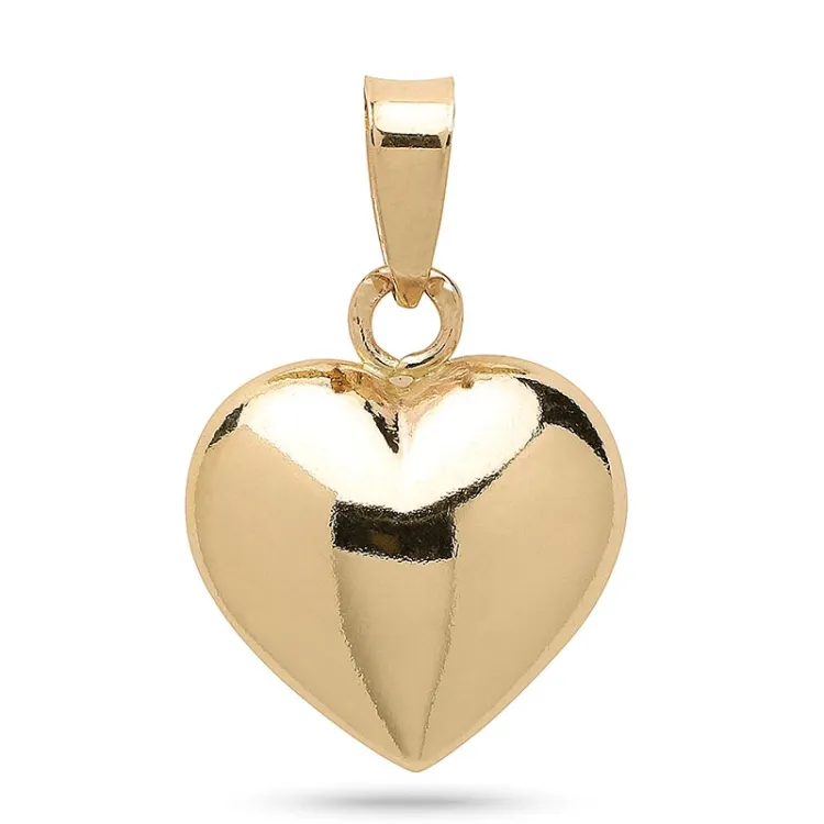 10 x 11 mm hjärta hängen i 8 karat guld - Amoré