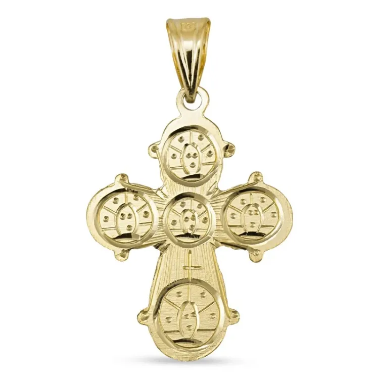17 x 23 mm dagmarkors i 8 karat guld - Amoré
