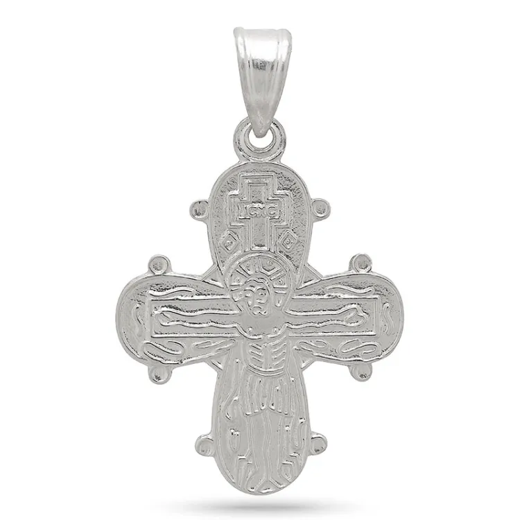 18 x 30 mm dagmarkors i silver - Amoré