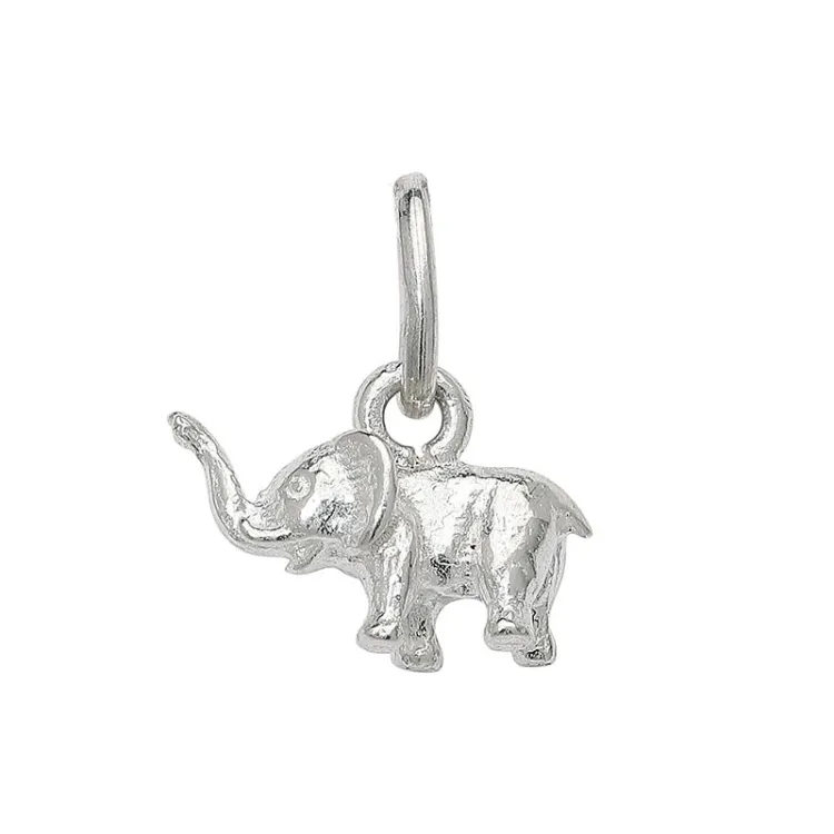 Lille elefant hängen i silver - Little Ones