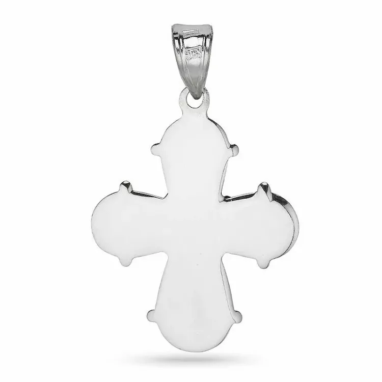 18 x 30 mm dagmarkors i silver - Amoré