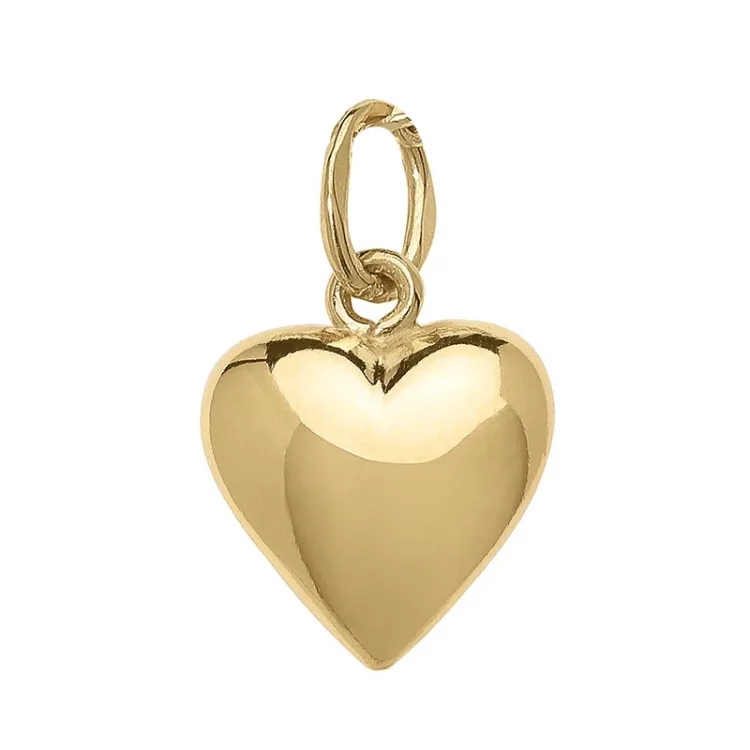 9 x 10 mm hjärta hängen i 8 karat guld - Amoré