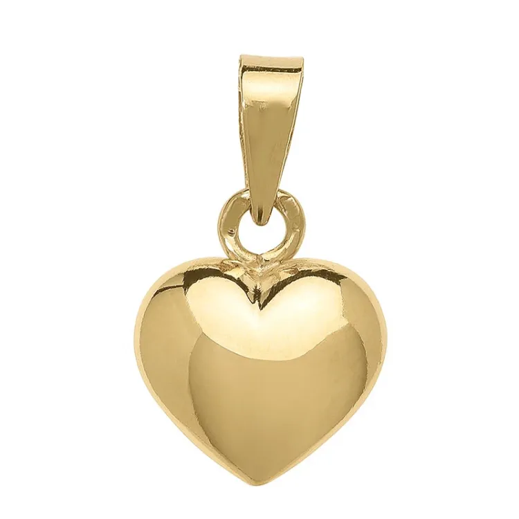 9 x 11 mm hjärta hängen i 8 karat guld - Amoré