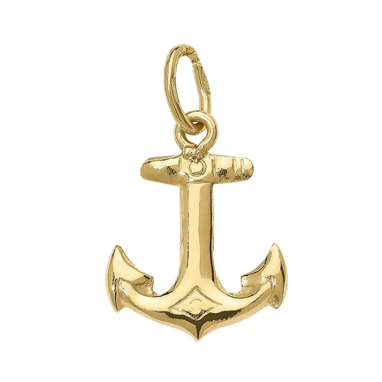 ankar hängen i 8 karat guld - Gold Collection