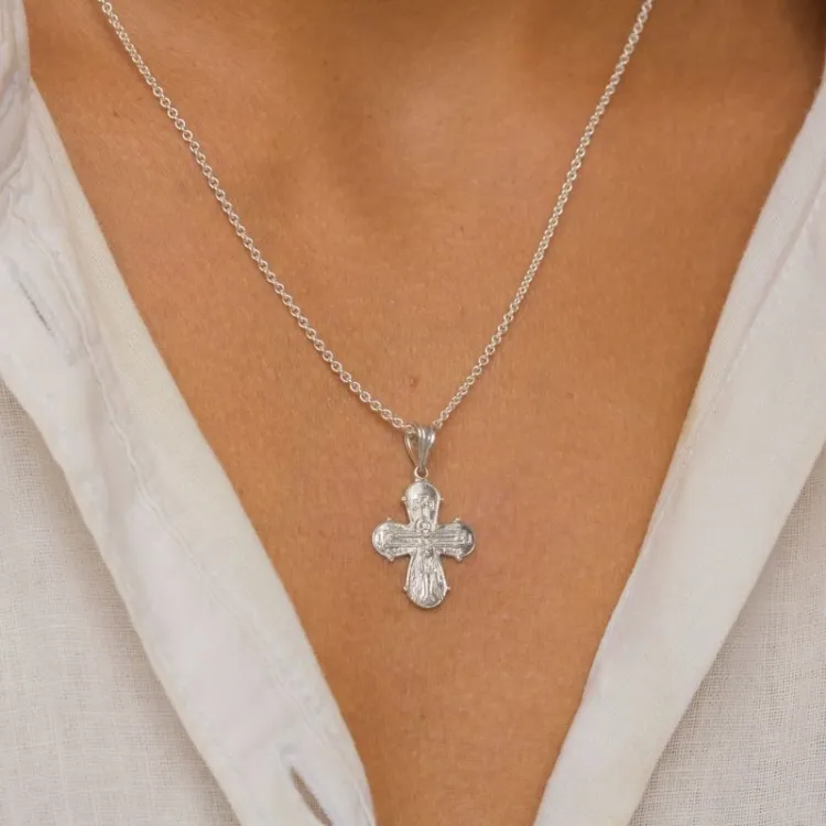 dagmarkors halsband i silver med hängen i silver - Amoré