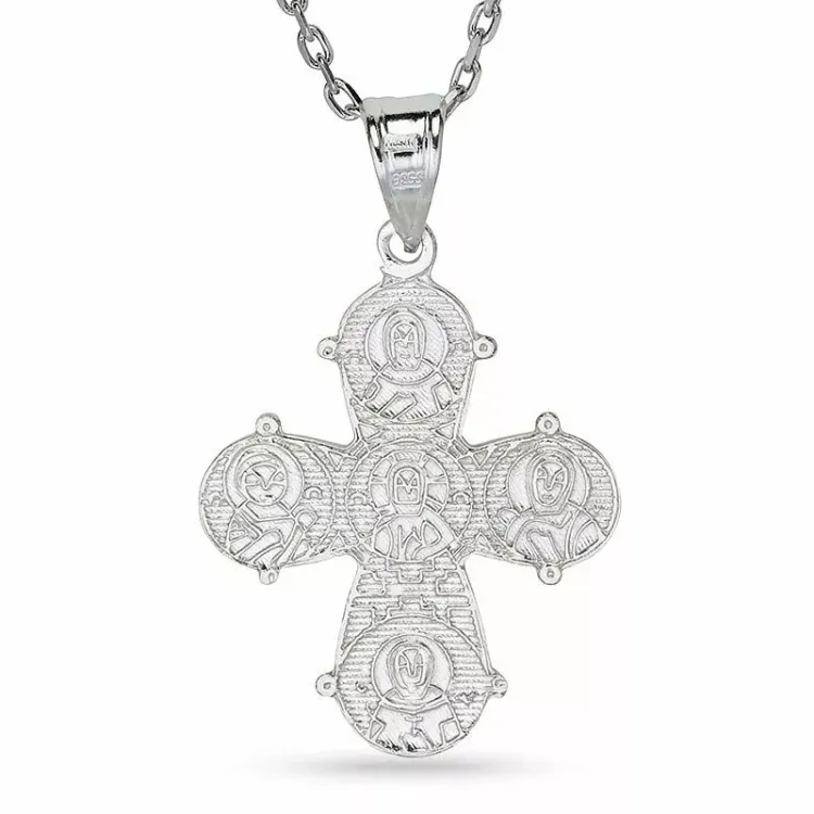 dagmarkors halsband i silver med hängen i silver - Amoré