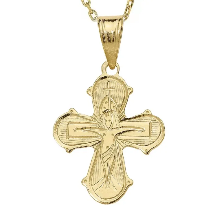 dagmarkors halsband i förgyllt silver med hängen i 8 karat guld - Amoré