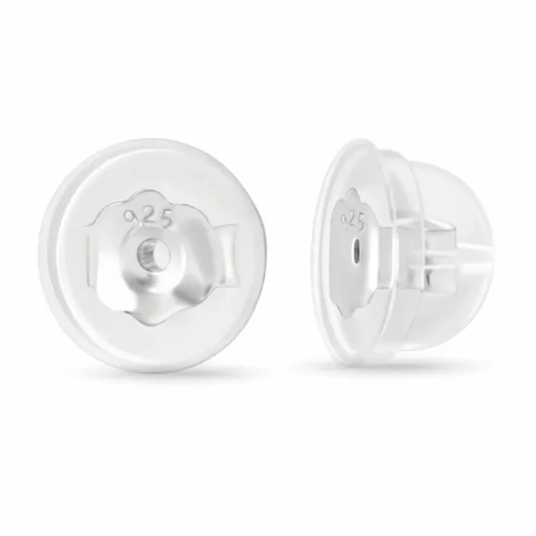10 par ploppar i silver