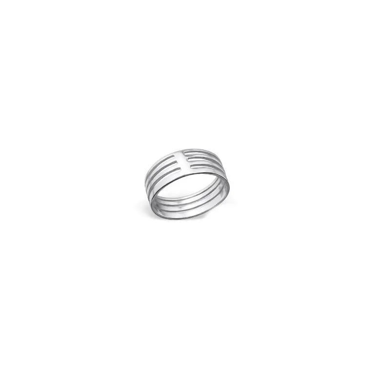 Led ring i silver