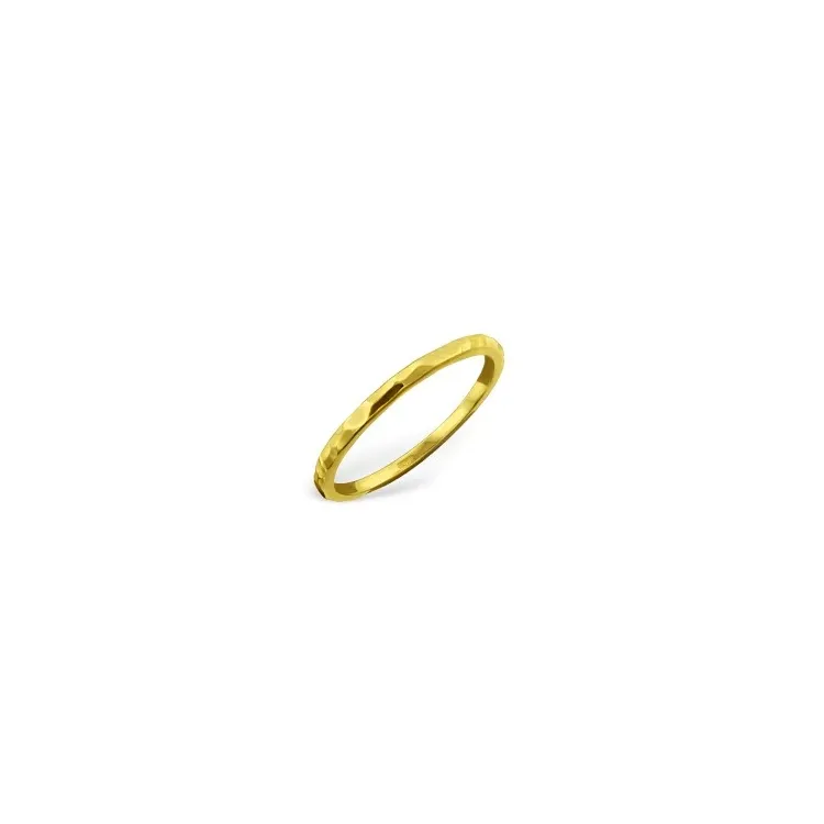 Förgylld led ring i förgyllt silver