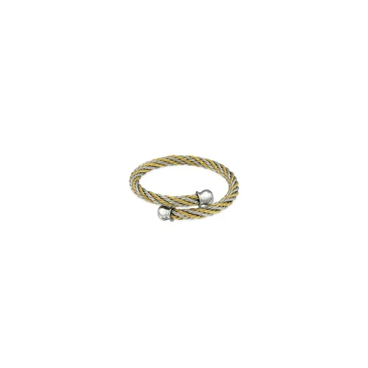 Vridet armband i Rostfritt stål 13 cm - 17 cm x 