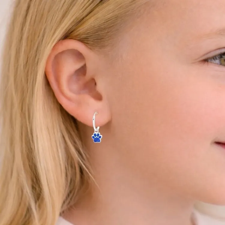 12 mm tass kristal creol i silver - Little Ones