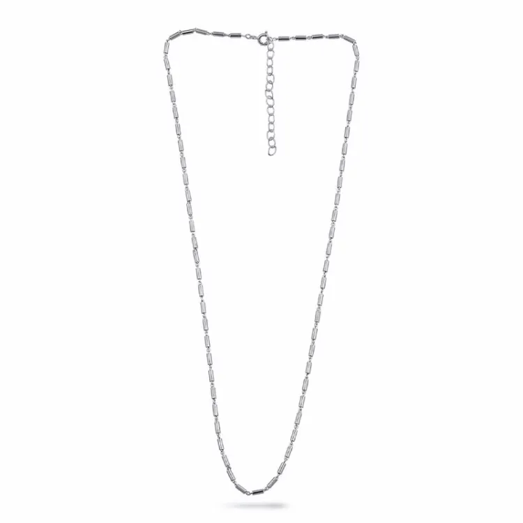 ankerhalskedja i silver 42 cm plus 5 cm x 1,8 mm