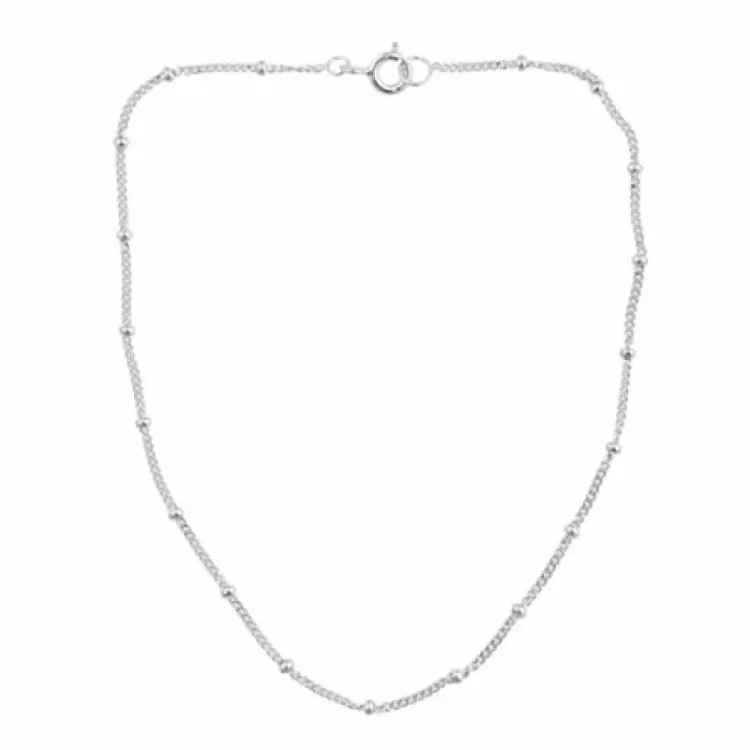 fotlänk  i silver
