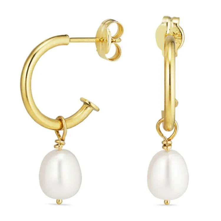 halvcreol i 9 karat guld - Gold Collection