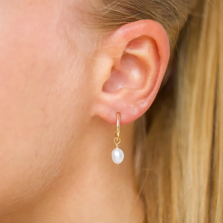 halvcreol i 9 karat guld - Gold Collection
