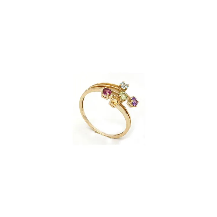 guld ring i 8 karat guld