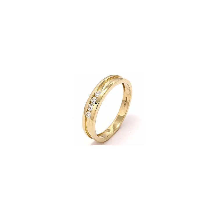 guld ring i 8 karat guld