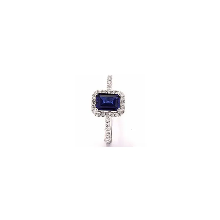 ring i 8 karat vitguld