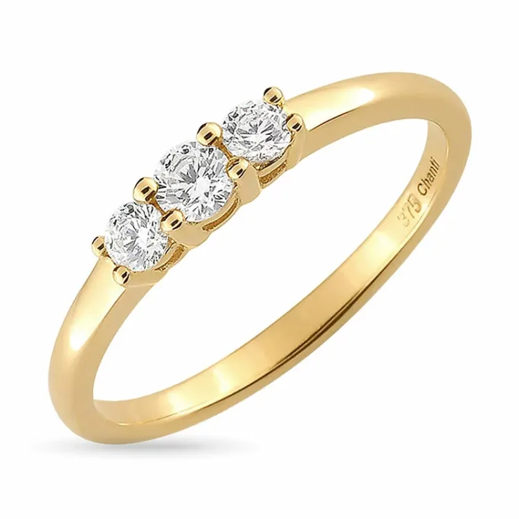 alliancring i 9 karat guld - Gold Collection