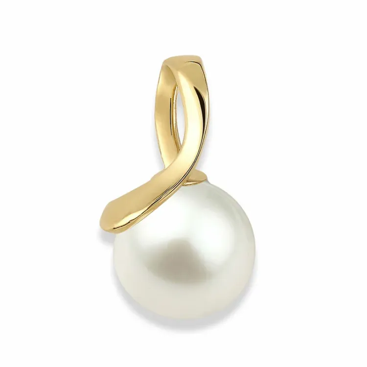 pärla hängen i 9 karat guld - Gold Collection