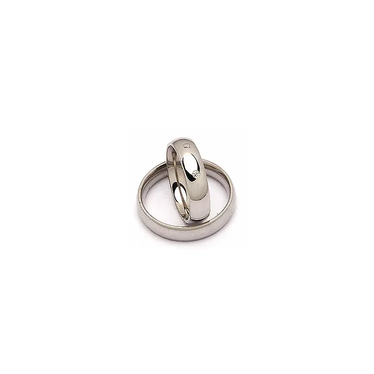 Vigselsringar i stål 0,025 ct