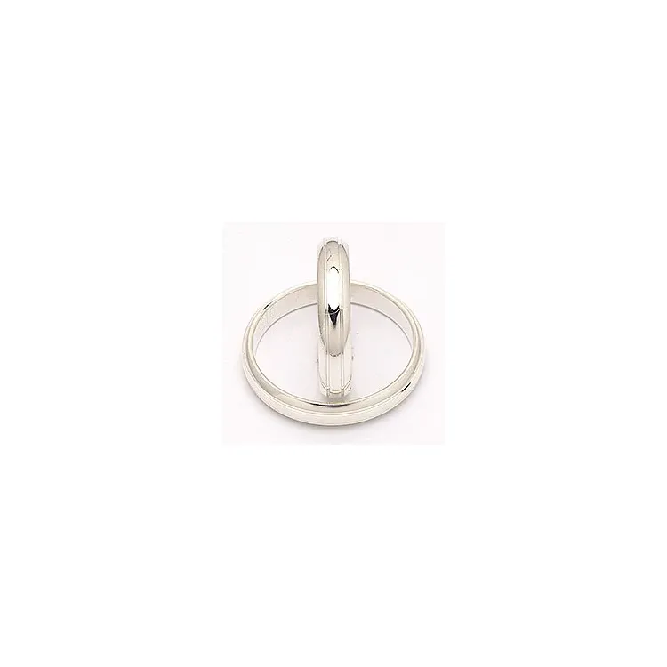Scrouples vigselsringe i silver