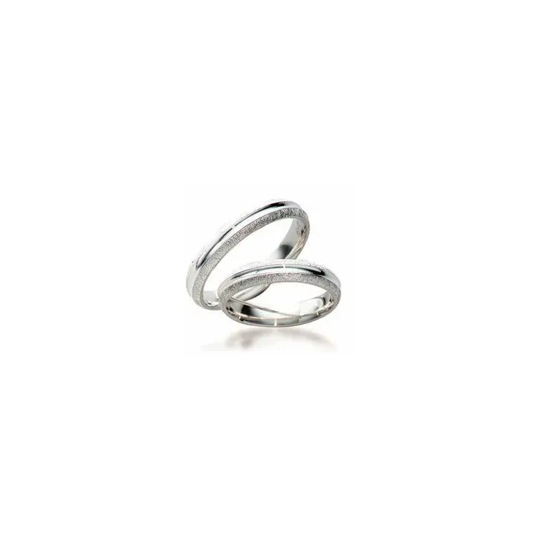 Scrouples vigselsringe i silver