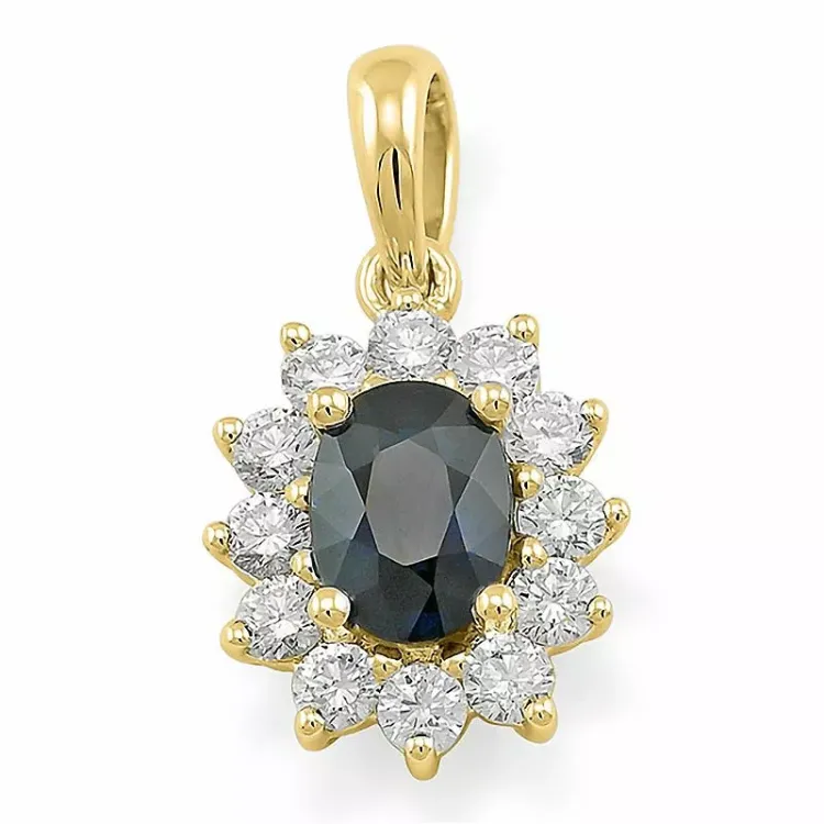 rosettberlock i 14  carat guld 0,55 ct 1,05 ct