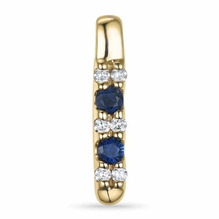 Hängen i 14 carat guld 0,11 ct 0,30 ct