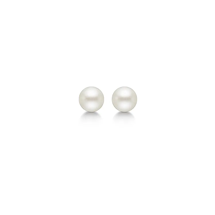 5 mm Aagaard pärla örhängen i silver
