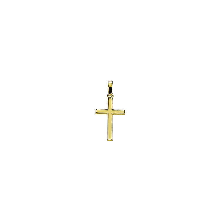 12,5 x 18 mm Aagaard kors hängen i 8 karat guld