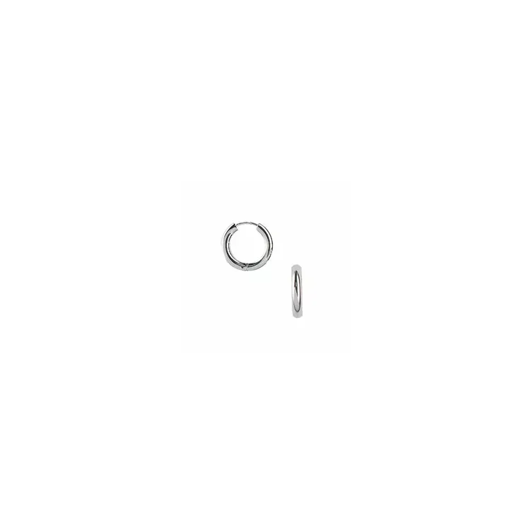 10 mm Aagaard creol i silver