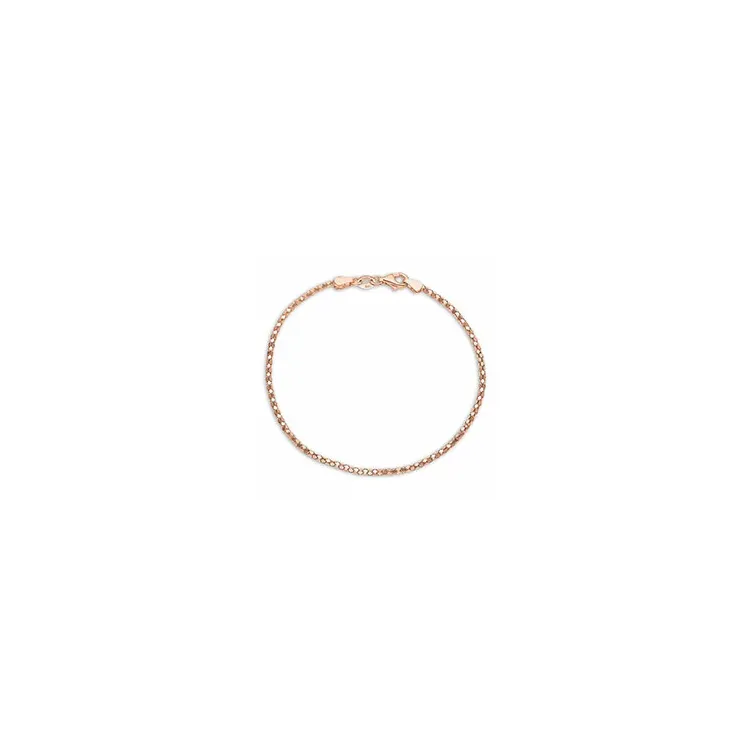 Aagaard armband i rosabelagt silver