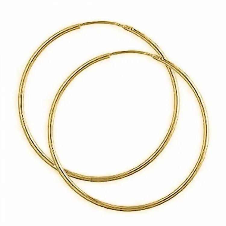 45 mm Aagaard creol i 14 karat guld