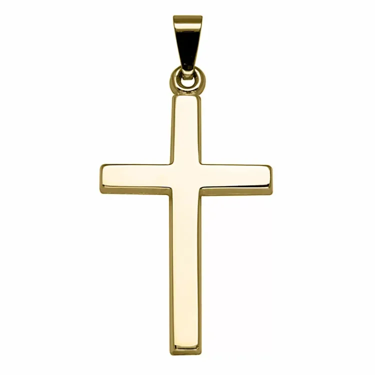 Kollektionsprov Støvring Design kors hängen i 14 karat guld