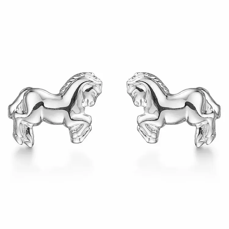 Støvring Design häst örhängen i silver