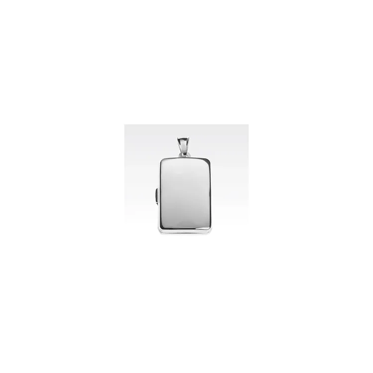 medaljong i silver