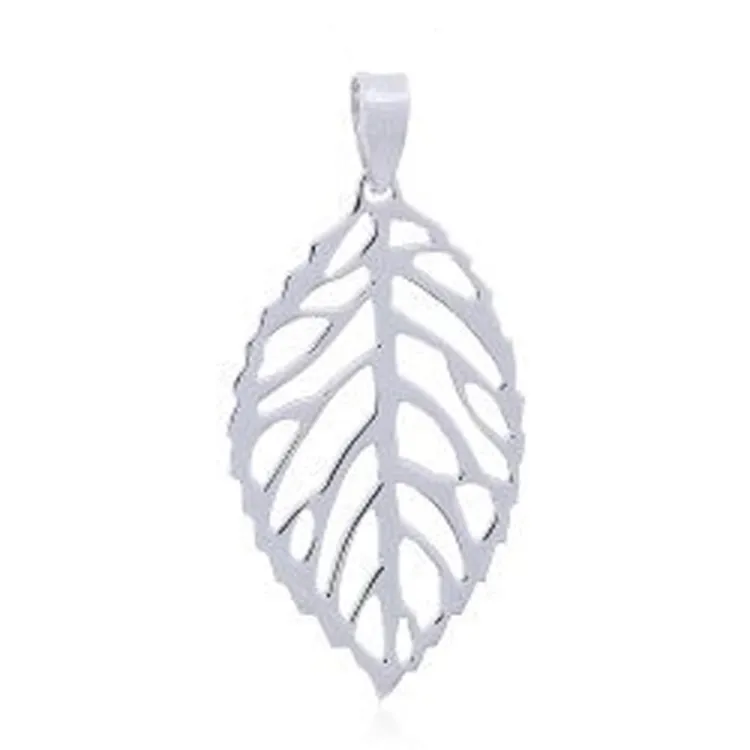 blad hängen i silver