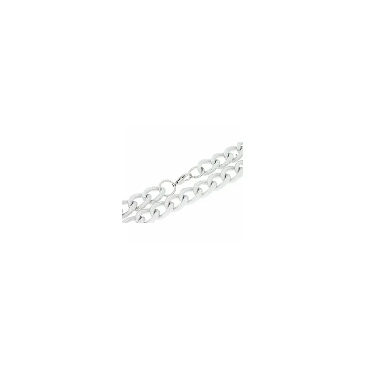 Bred armband i stål 21 cm x 14,7 mm