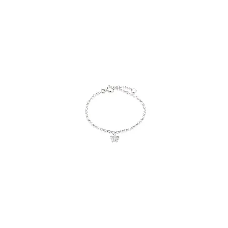 barn Aagaard fjäril armband i silver