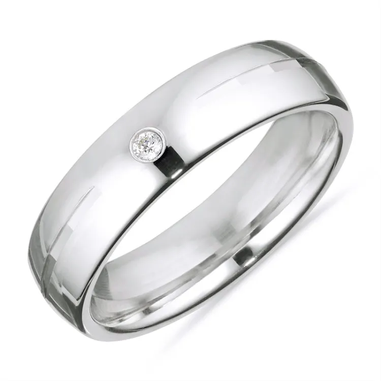 ring i rhodinerat silver