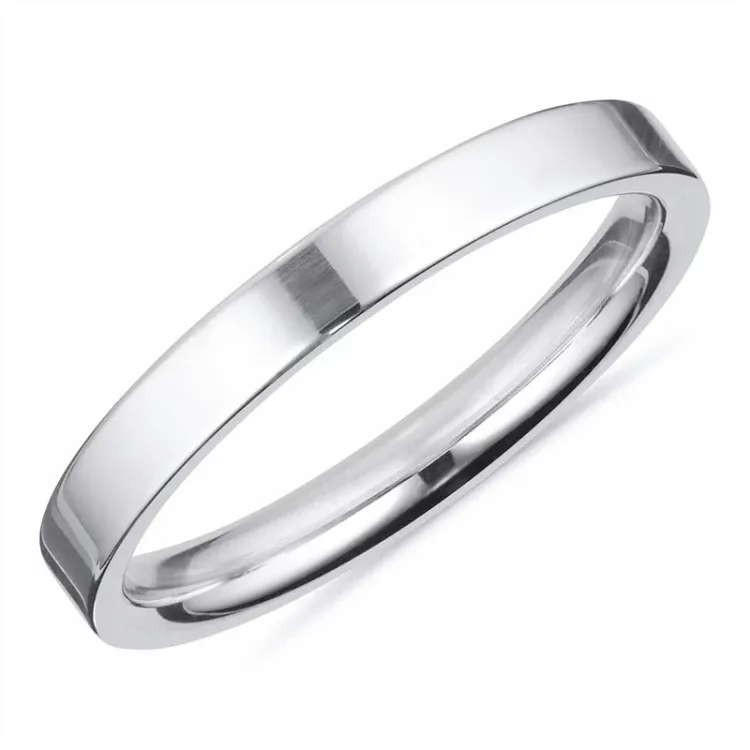 Enkel Herring i rhodinerat silver