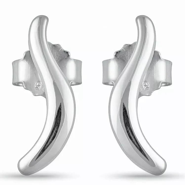 öronstick i silver