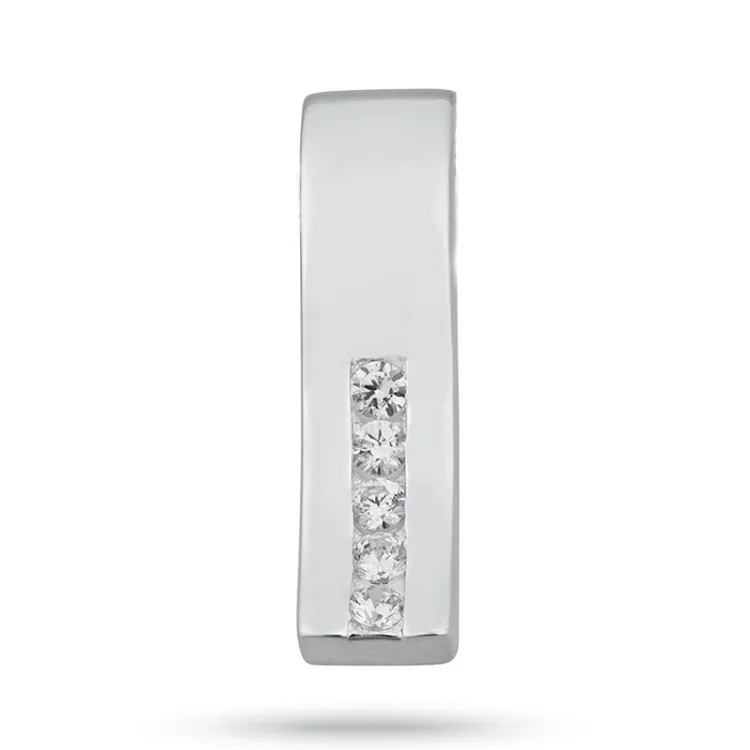 zirkon silver hängen i silver