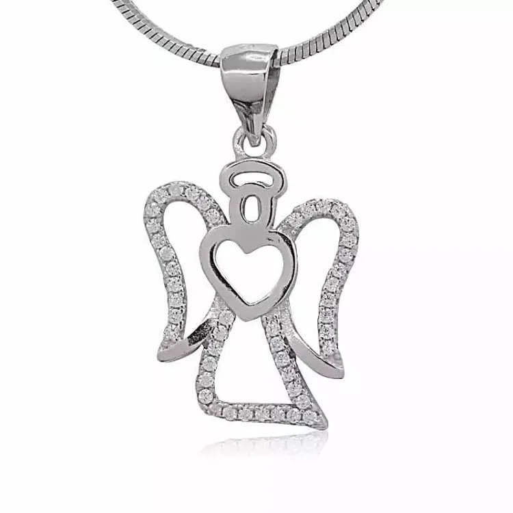 ängel hängen i silver